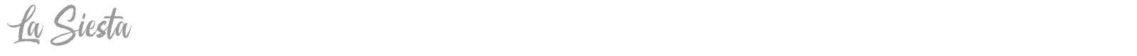 La Siesta font preview